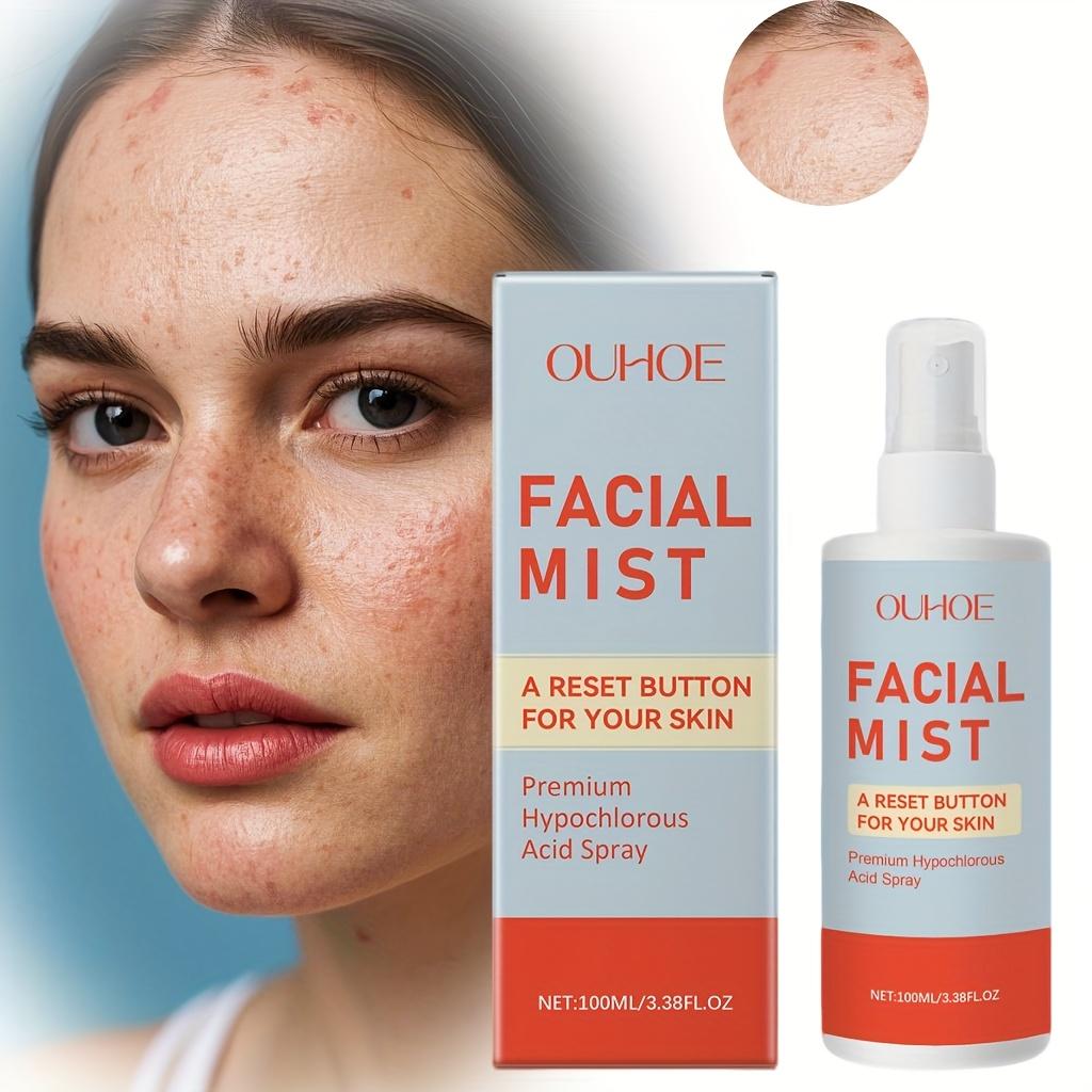 

Hypochlorous Acid Facial Spray Reduce Redness Swelling Acne Pimple Repairing Soothing Oil Control Pore Refining Calm Skin Care 100ml/3.38fl.oz