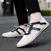 Fashion Hot Sale Men Casual Shoes Male Comfortable Driving Shoe Hollow Out Breathable Mens Sneakers Genuine Leather Men Walking Shoe