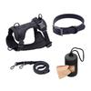 SpotWid Dog Chest & Back Bite-Proof Escape-Proof PVC Leash with Retractable Collar