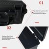 Portable Plastic Angle Grinder Storage Case Waterproof Tool Box For Cordless Electric Grinding Machine