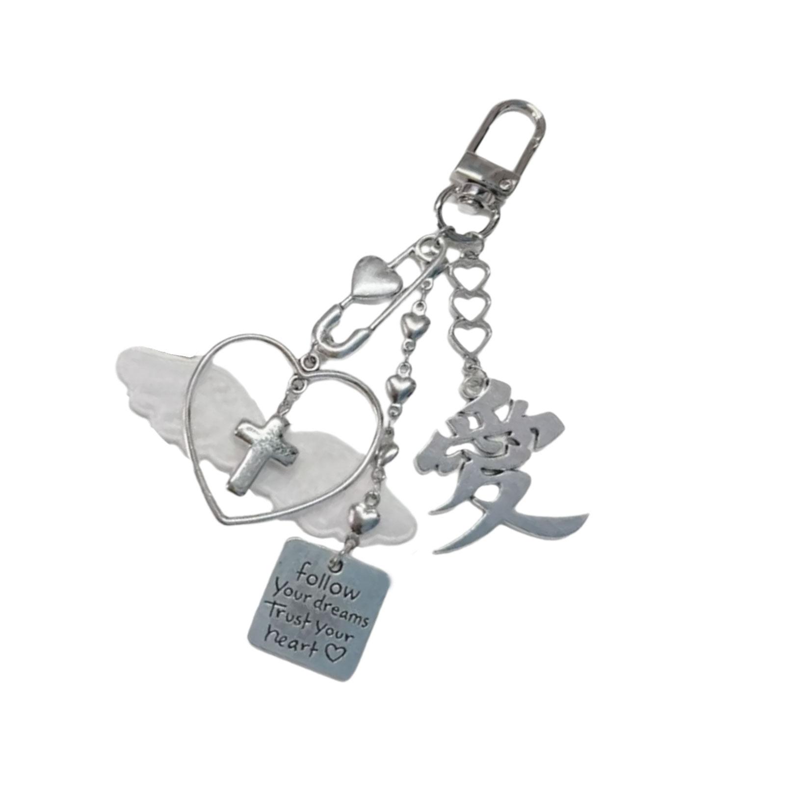 

Элегантные брелоки с дизайном крестов и акцентом в виде бантика, портативный и модный аксессуар для современных женщин на каждый день 2