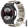 Steel Strap for Huami Amazfit T-rex 3/2 Trex Pro Metal Watch Band for Amazfit T-Rex Ultra T-Rex PRO3 48MM Butterfly Clasp Smartwatch Accessories
