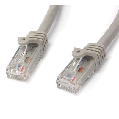 StarTech.Com 22.8m Cat6 UTP Network Cable - Gray - Patch Cord - Unshielded Twisted Pair (UTP)
