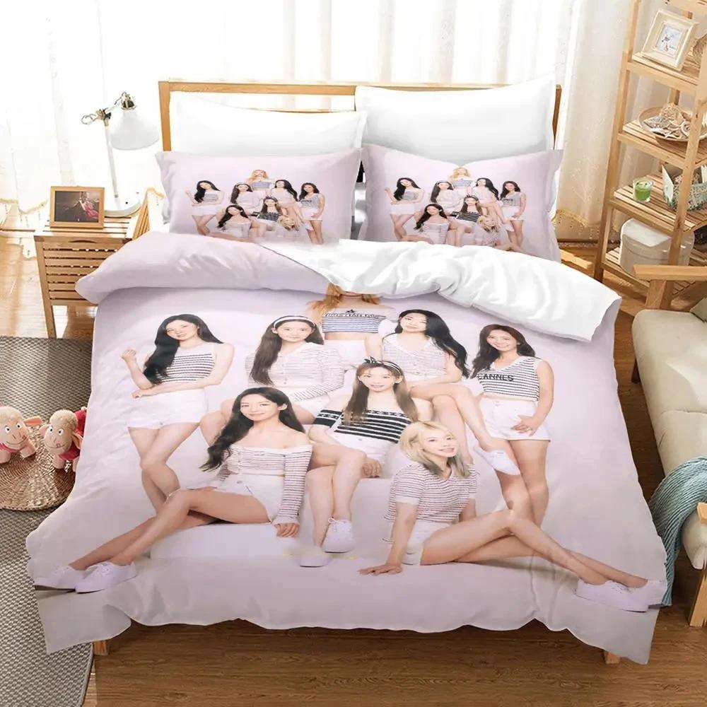 Comforter Kpop Girls Generation Bedding Set Bed Set Comforter King Queen Size Boys Adult Bedding Set