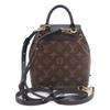 LOUIS VUITTON 20 Year Old M45516 Monogram Noir Montsouris BB Backpack Backpack Brown / BlackUsed