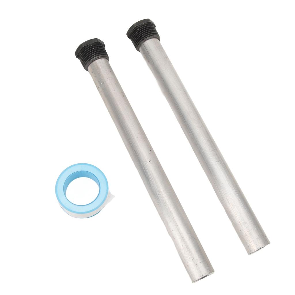2 szt. Pręt anodowy grzejnika wody RV Ochrona przed korozją 21x235mm 3 4 NPT Pręt anodowy do grzejników wody Mor‑Flo