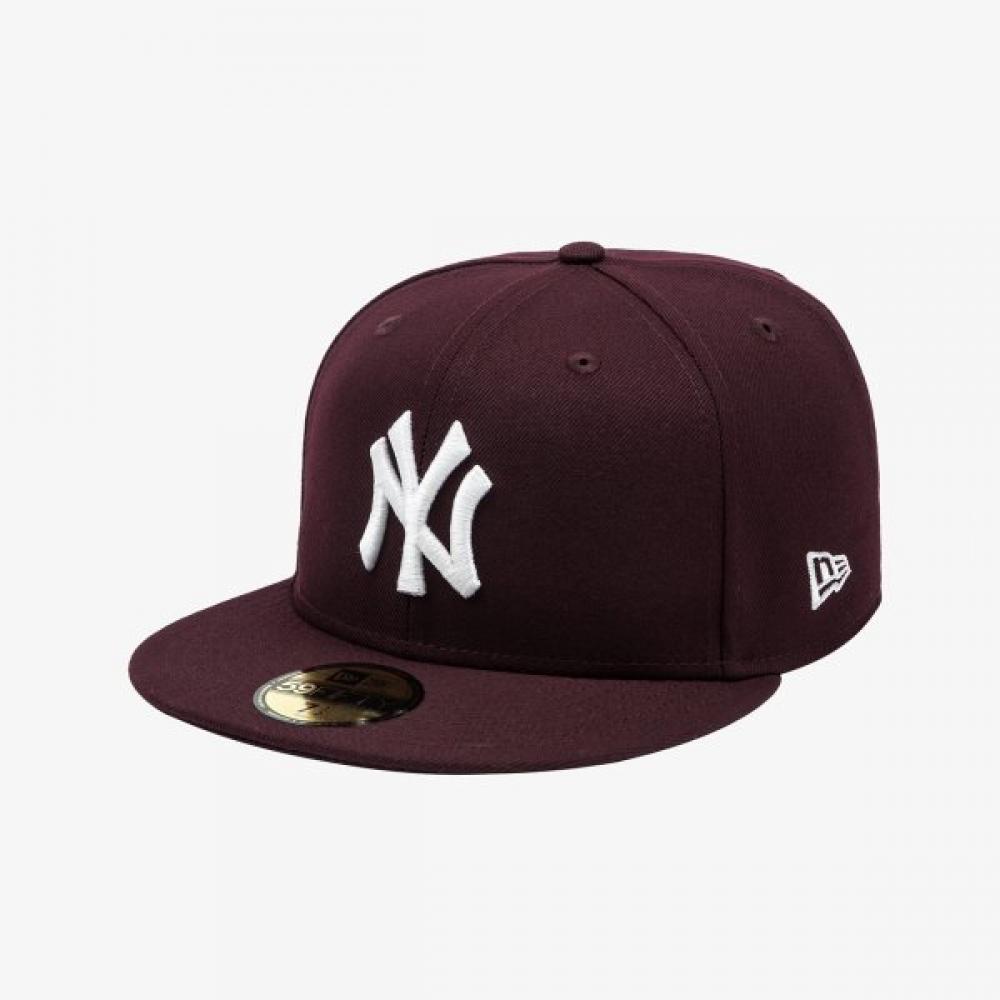 

New Era New York Yankees Basic Size Cap Maroon 14561924 DARK RED/712