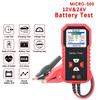 12V 24V Autobatterietester 40-3000 CCA Kaltstart Ladekapazität Blei-Säure-Batterie-Kapazitätsanalysator-Werkzeug Lancol Micro 500 mit QR-Code