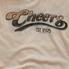 Cheers Mens Watercolor Logo T-Shirt