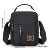 Multi-pockets Men Shoulder Bag Large Capacity Nylon Crossbody Bag Simple Men's Business Bag  Male
