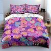 Colorful Heart-Themed Pattern Design Perfect For Valentine'S Day Exquisite Three-Piece Bedding Set Gift For Kids And Adults