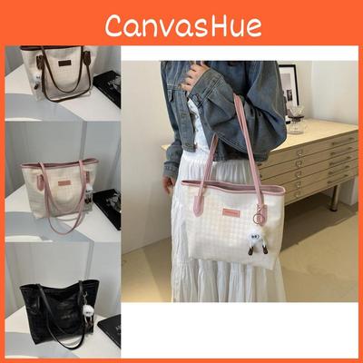 2024 Popular Womens Shoulder Bag In Black Pink Brown For Trendy Street Look