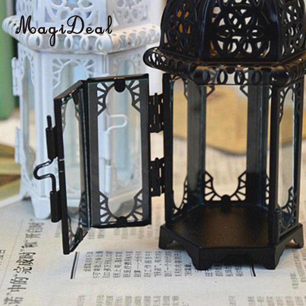 Vintage Moroccan Style Candle Lantern Tealight Candle Holder Indoors Outdoors Events Party Christmas Wedding Decor