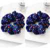 2PCS Small Floral Fabric Hair Hoop Hair Accessories For Girl French Fabric Hair Rope for lady