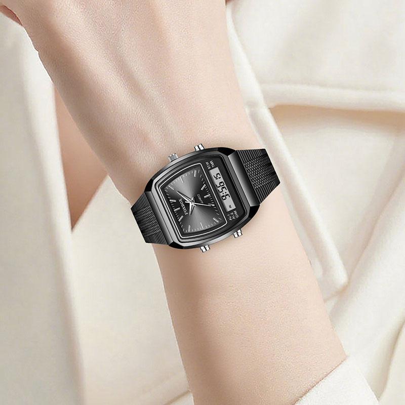 New Women Watch Top Brand Luxury Square Digital Watch For Women Fashion Elegant Sports Waterproof Quartz Watch Femme