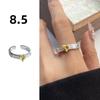 Irregular Shape Crystal Ring Minimalist Handmade Opal Ring Fashionable Gemstone Ring  Girls Gift