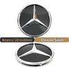 1pcs Front Grill Emblem Tar Logo For Mercedes Benz A B W117 W176 C E S R SL ML GL GLA GLK-Class Mirror Illuminated Star Emblem BD1