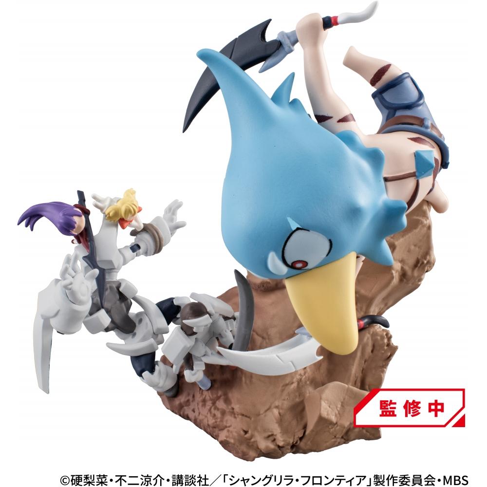 Shangri La Frontier Petit Rama Ex Shangri La Frontier Vs Monster dioRama Collection  1box  3pcs