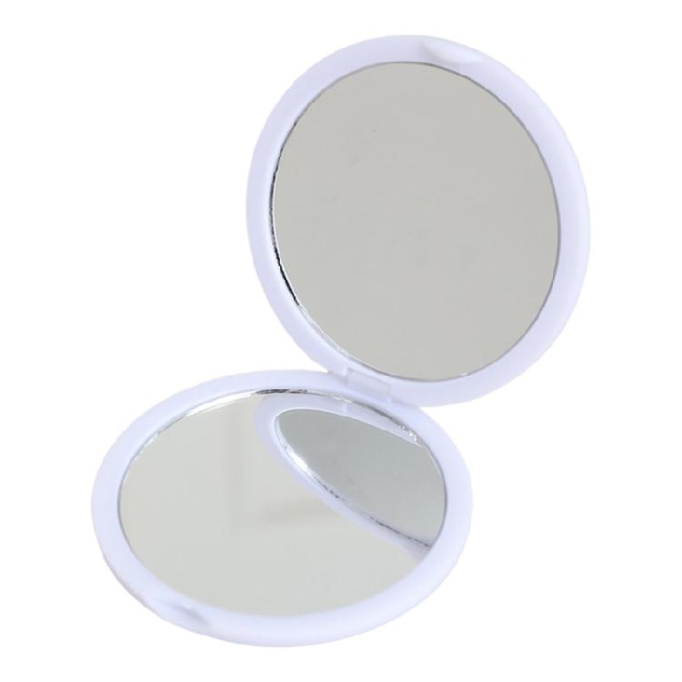 Travel Makeup Mirror Foldable Design With Double Side Glass Reflection Portable Handheld Round Cosmetic Mirror Gift
