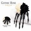 Halloween Skeleton Hand Black Hand Hair Accessories Design for Party