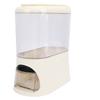 Rice Dispenser Multifunctional 3L Sealed Rice Storage Container with Detachable Lid Measuring Cup for Beans Grains Dry Food