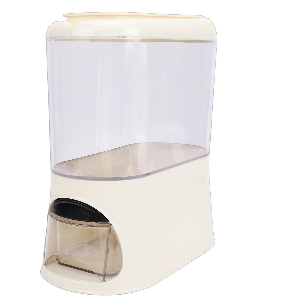 Rice Dispenser Multifunctional 3L Sealed Rice Storage Container with Detachable Lid Measuring Cup for Beans Grains Dry Food
