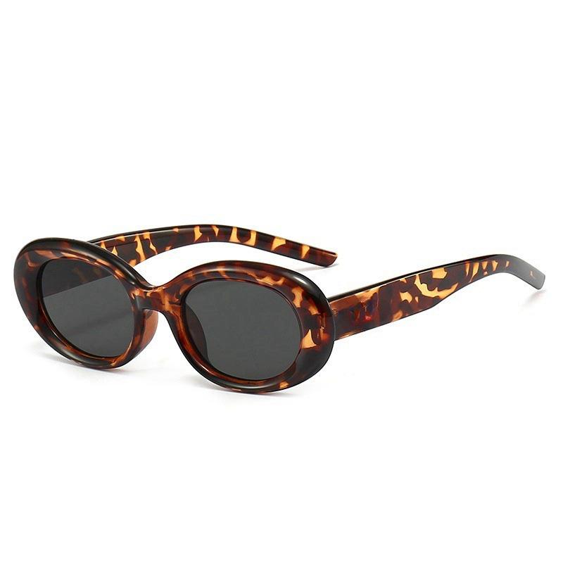 Trendy Unisex Round Frame Sunglasses - High-End Fashion for Sunshade and Sunscreen