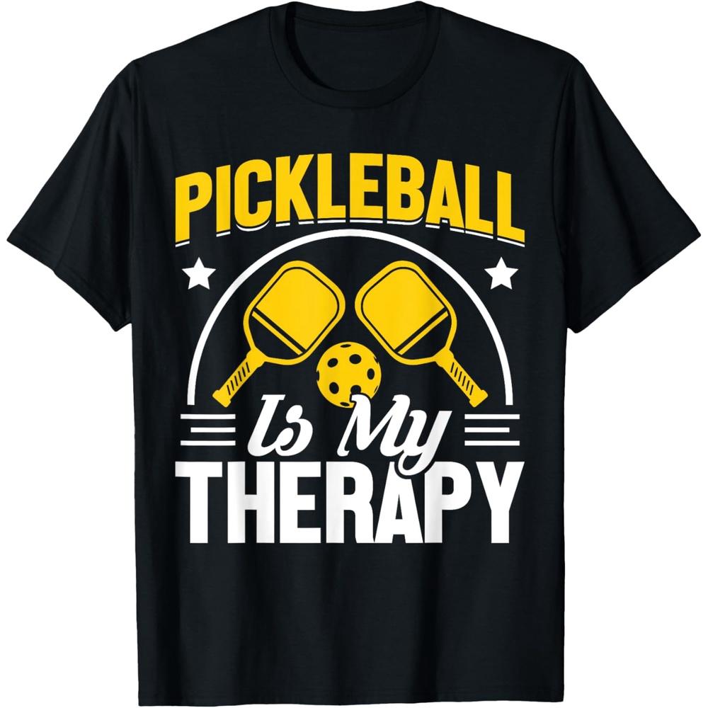 Pickleball Is My Therapy T Shirt L