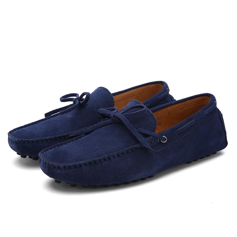 2024 Leather Male Comfortable Casual Shoe All-match Mens Slip on Shoes Summer Handmade Men's Driving Shoes Classic Loafers Men