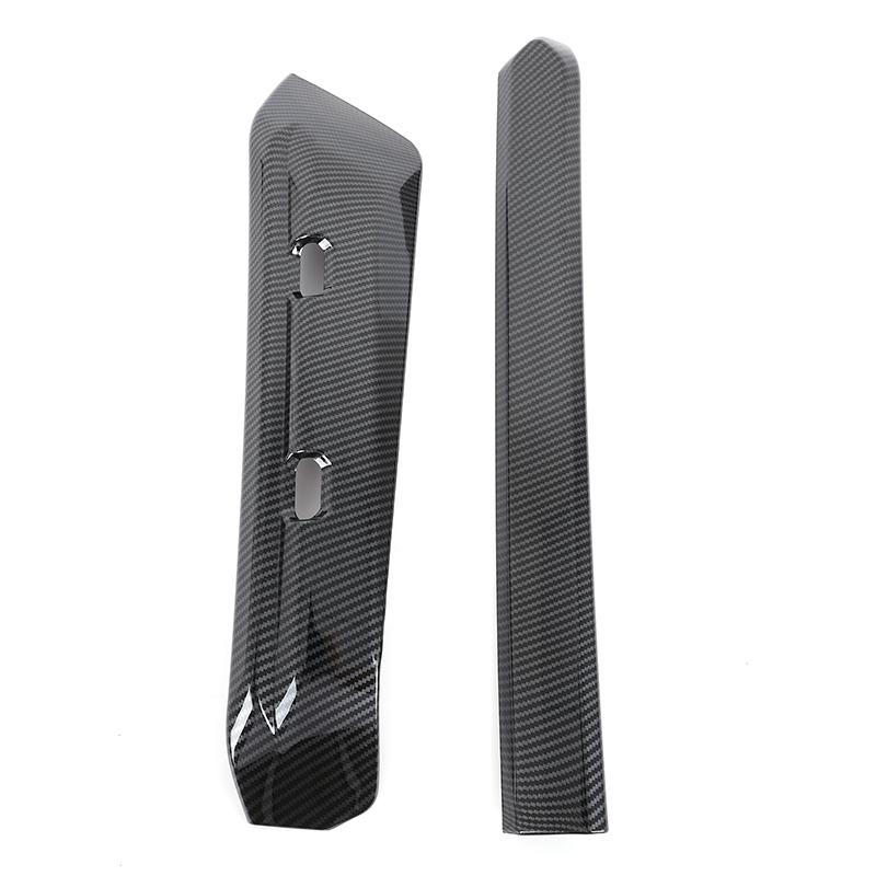 ABS Carbon Fiber Car Center Console Air Condition Outlet Vent Frame Cover Trim For BMW X3 G45 2025+ Interior Accessories