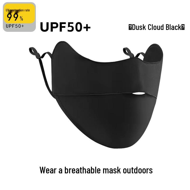 

Gradient Blush Women s Ice Silk Sunshade Mask - UV Protection & Breathable One Size