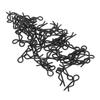 60PCS RC Car Body Clip 17mm   1.0mm Dia Easy Removal Installation   for 1Celsius16 1Celsius18 RC Car Truck