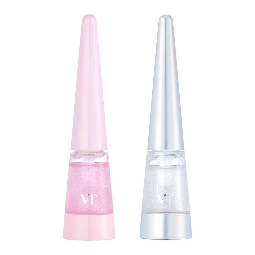 VTCOSMETICS Reedle S Repulpeur Lèvres Hydratant Transparent Brillant Gloss Lèvres Cosmétiques Coréens 4.3g (Ensemble (Cristal & Étincelle))