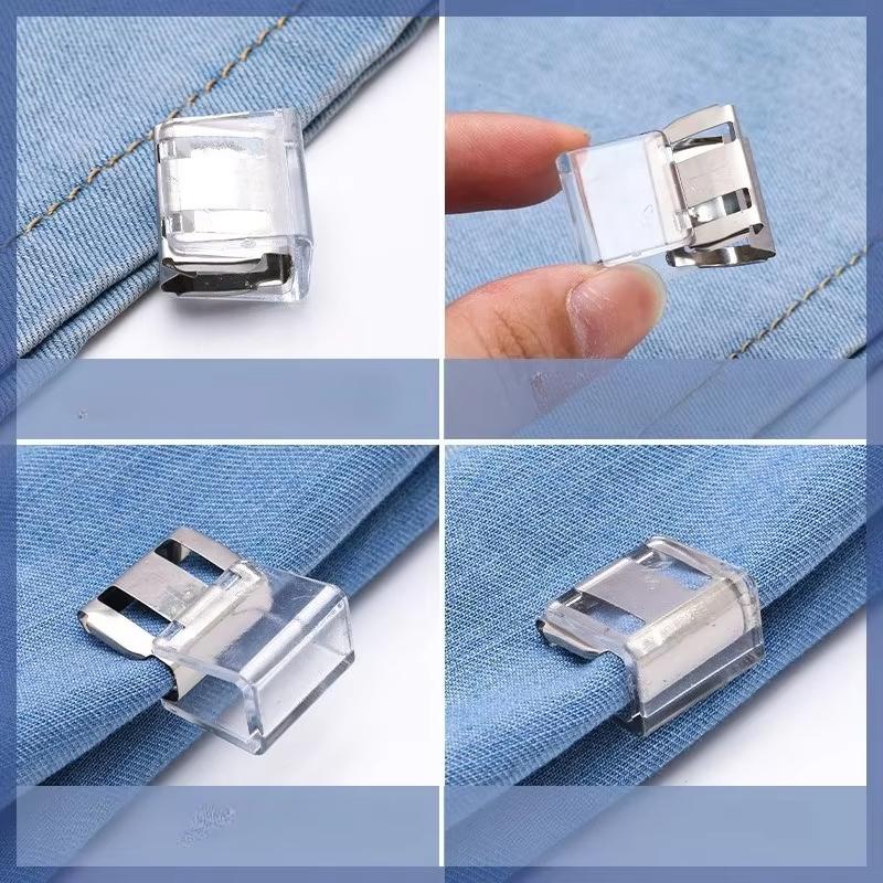 2/4pcs Invisible Leg Shortening Clip Household Items For Anti Drag Pants Hem Fixing Device Seam Free Hidden Pants Foot Fixers