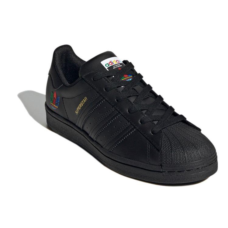 Adidas Originals Superstar Low Top Sneakers Women Sneakers Black FW3695