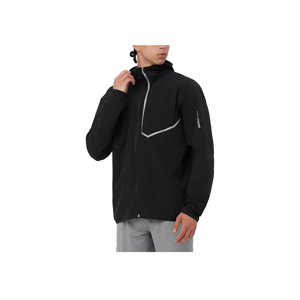 New SALOMON BONATTI TRAIL Jackets & Coats Men's Pitch Black LC2175000