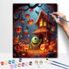 Disney Halloween Mike Oil Painting Kit Home Bedroom Wall Decor Handmade Gift Holiday Art Festive Craft DIY Wall Hanging Ornament Gift