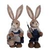 Pair of Easter Simulation Rabbit Shooting Props Dolls