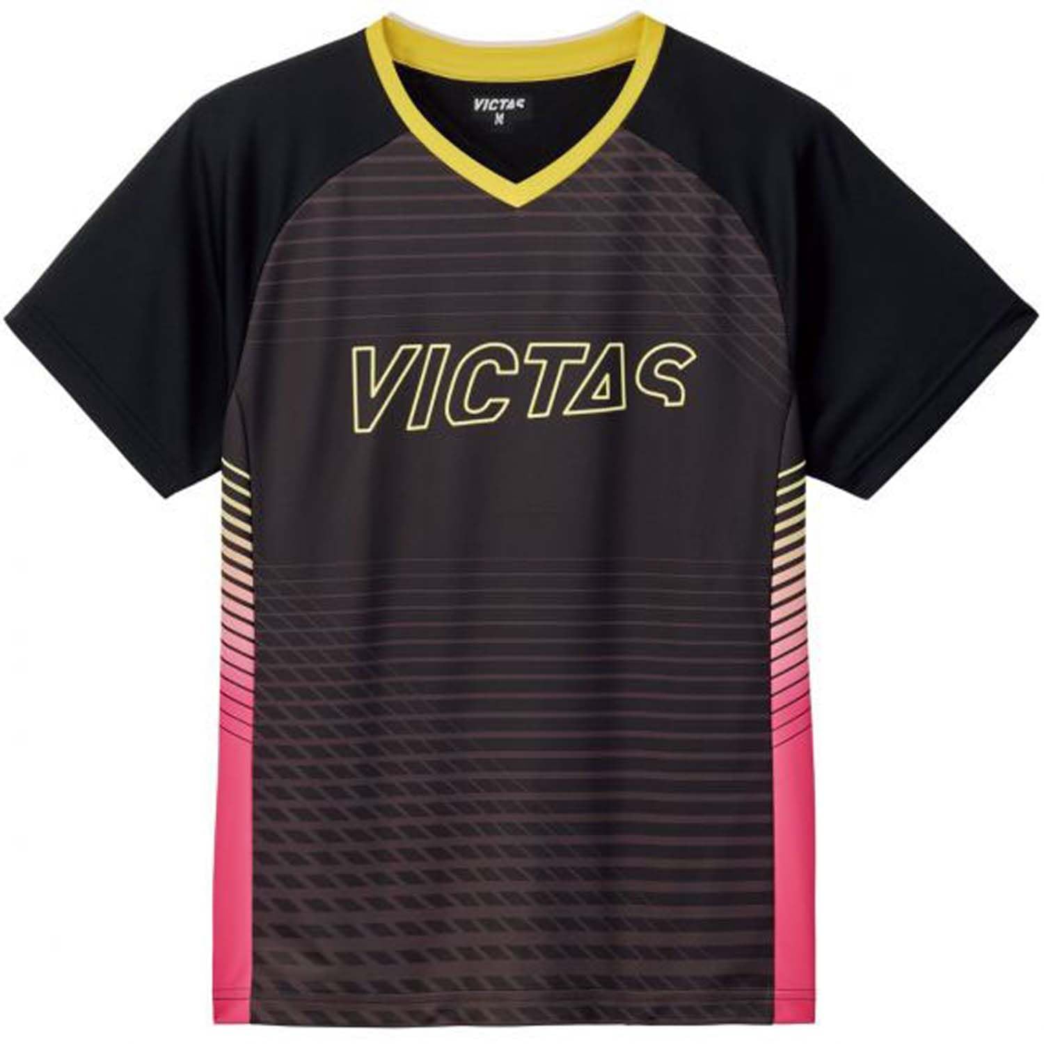 

Table Tennis Short Sleeve Yellow XS 532402 [Victus] T-Shirt V-TS417 (3000)
