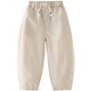 DAVE&BELLA Boys' Summer Cropped Woven Casual Pants
