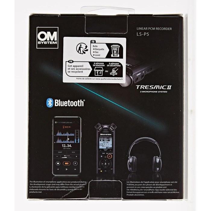 OM SYSTEM LS-P5 Portable Recorder Black