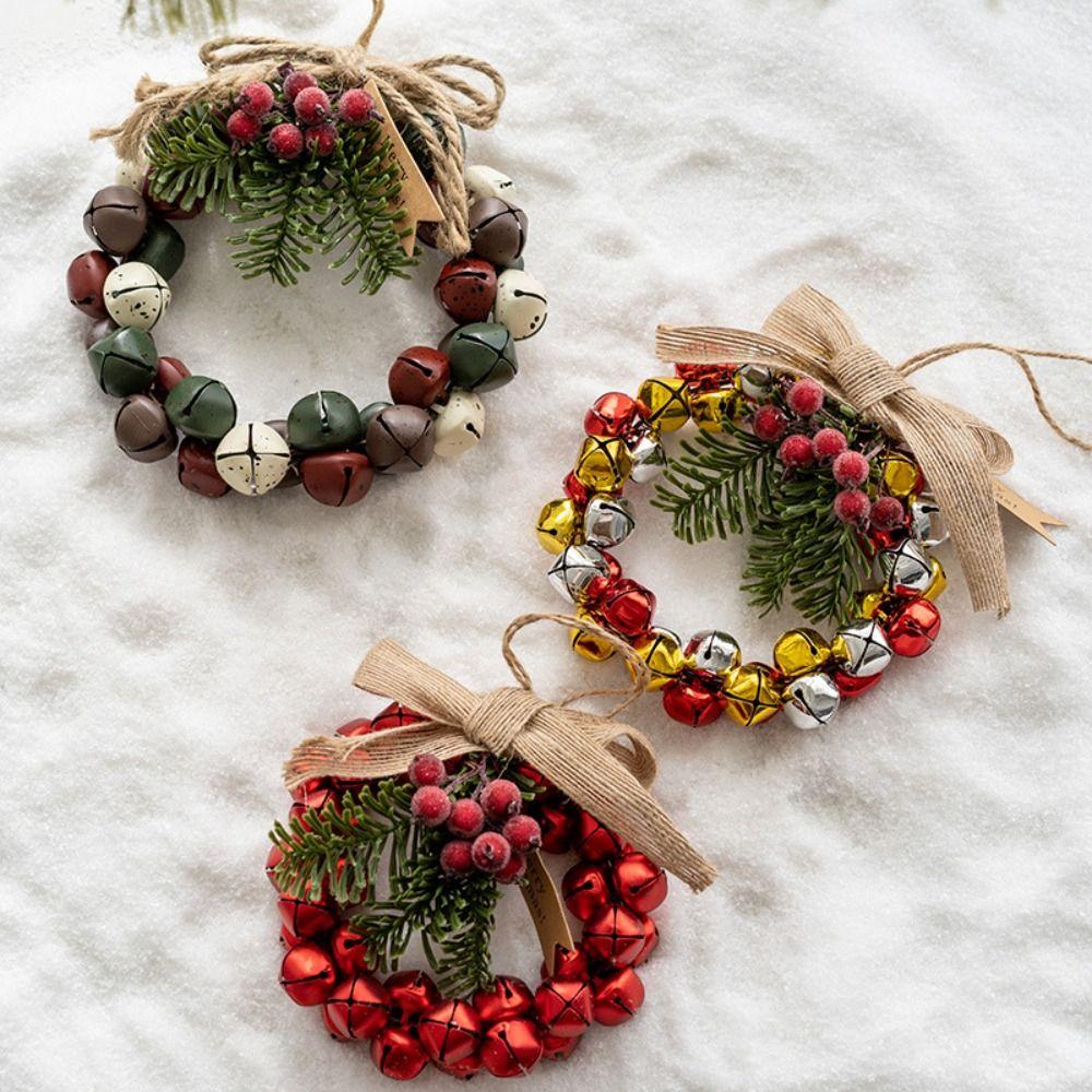 Wall Ornaments Christmas Garland Vintage Hanging Wreath  Christmas Decor