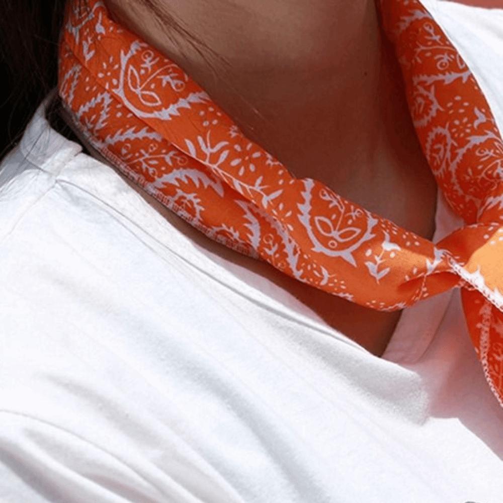 Neck Scarf Headband Multifunction Towels Bandana Body Cooler Scarf Wristband Summer Cooling scarf