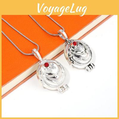 The Vampire Diaries Red Rhinestone Decoration Openable Alloy Necklace For Cosplay And Gift