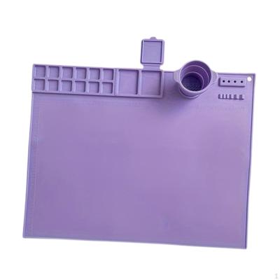 Artist Mat with Cup for Easy Cleanup And Creative Projects