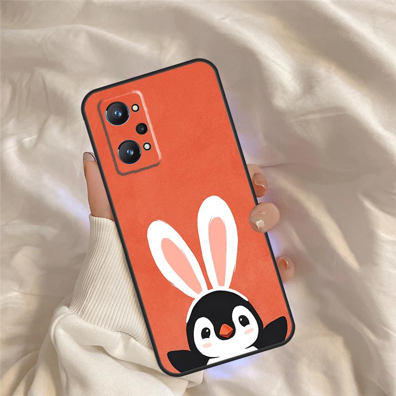 

Милый чехол-пингвин для Realme 15 Pro GT7 GT6 C67 C65 C63 C61 C55 C53 C51 C35 C71 C75 11 12 13 14 Pro Plus Realme C67 4G