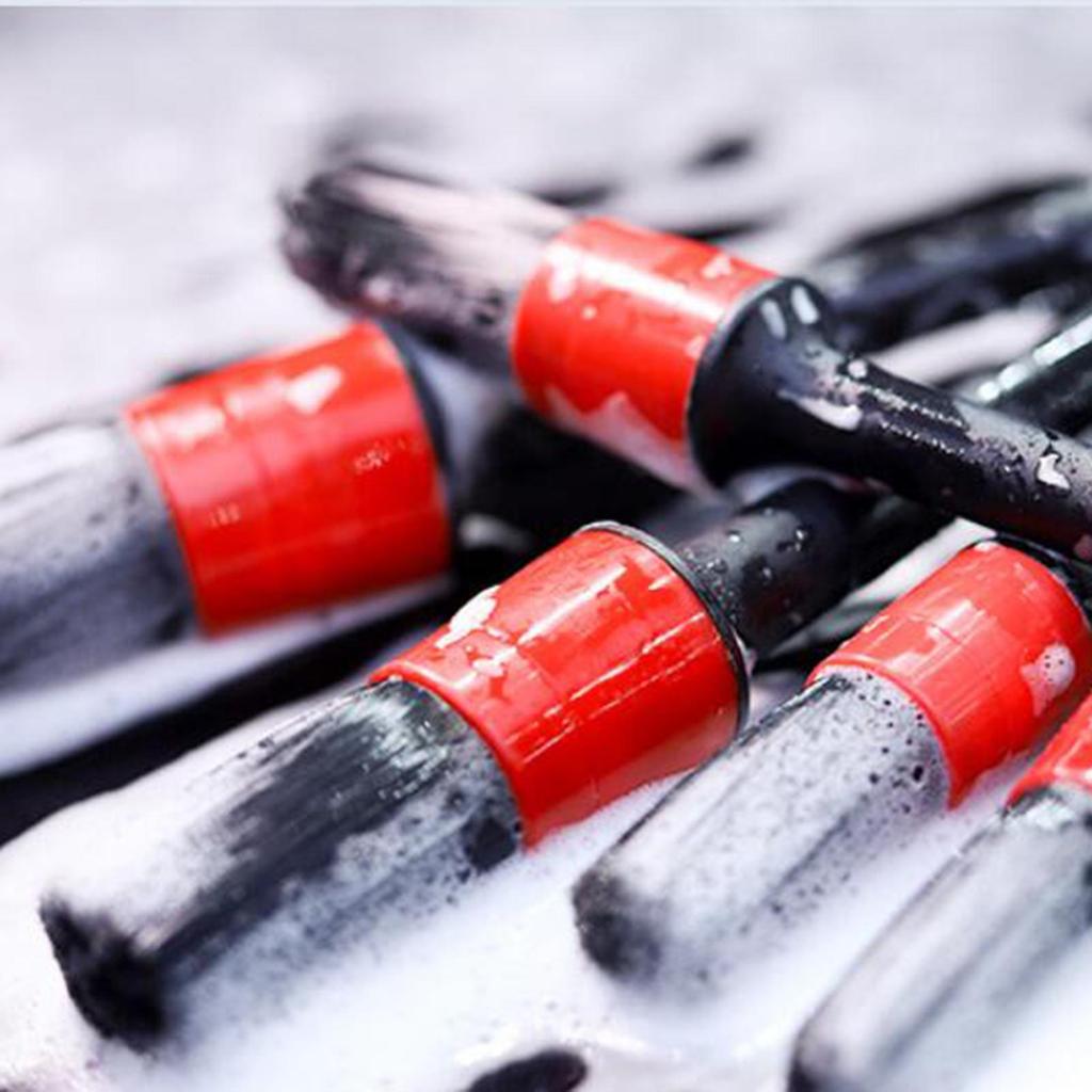 Professional Car Detail Brush Set for Air Vents Interior Exterior and Leather Precise and Thorough Cleaning Performance