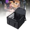Dog Car Seat Waterproofing Folding Pet Car Seat Carrier Crate with Breathable Mesh for Travel Road Trip