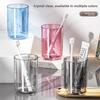 Student Dormitory Toothbrush Cup, Wash Basin Cup, Mouthwash Cup, Toothbrush Stand, Toothbrush Set, Transparent Toothbrush Cup