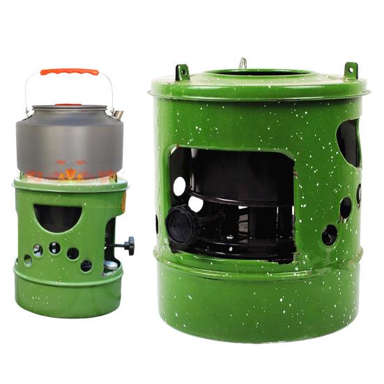 Outdoor 10-Wicks Kerosene Stove Portable Lightweight Camp Stove Heater Bbq